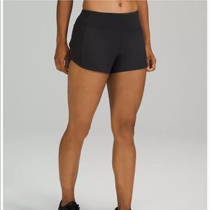 Lululemon Speed Up Mid-Rise Lined Short 4"